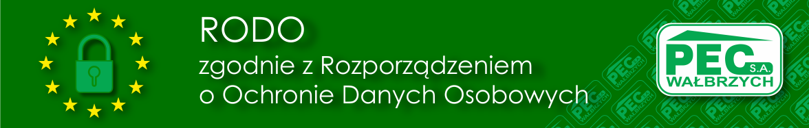 PEC S.A. Wałbrzych - RODO