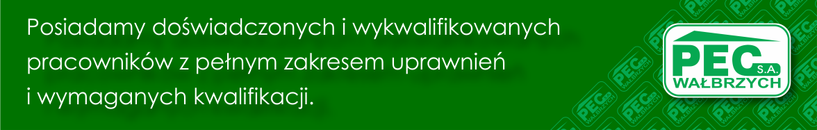 PEC S.A. Wałbrzych - Obsługa kotłowni i węzłów